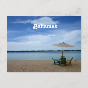 Bahama Beach Vykort