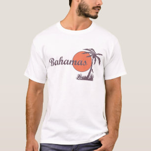 Bahama ha på sig Retro T-shirt