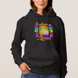 Bahama Llama 80 s Retro Beach Summer T Shirt