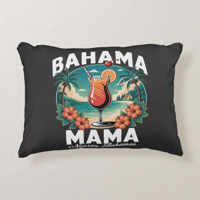 Bahama Mama Nassau Prydnadskudde (Framsidan)