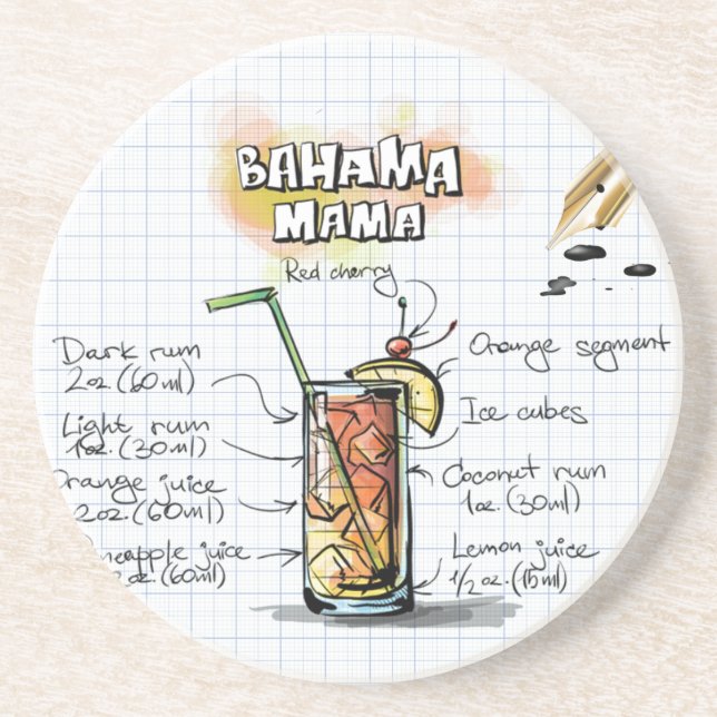 Bahama Mamma Underlägg (Framsidan)