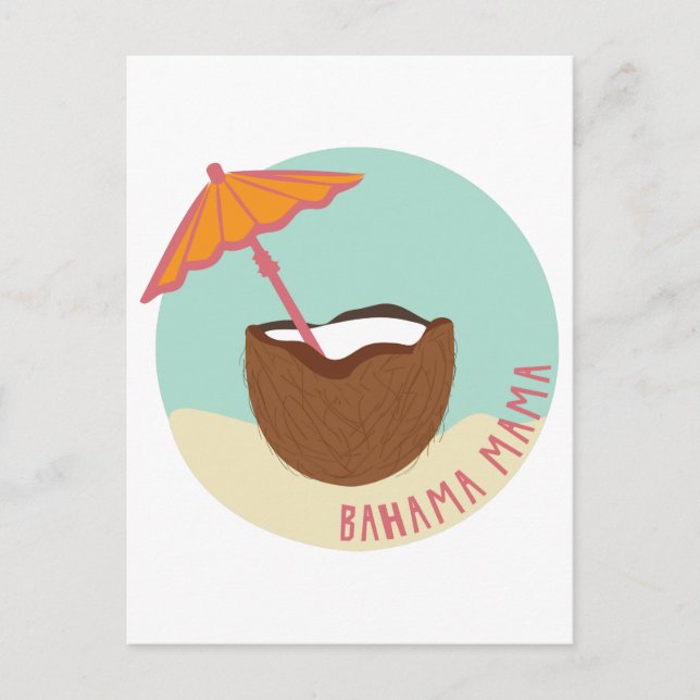 Bahama Mamma Vykort (Framsida)