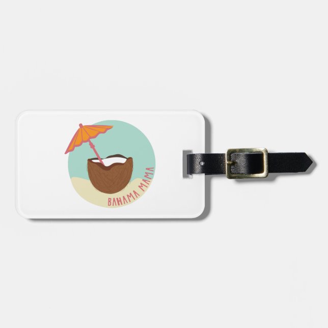 Bahama mammor bagagebricka (Horisontell Framsida)