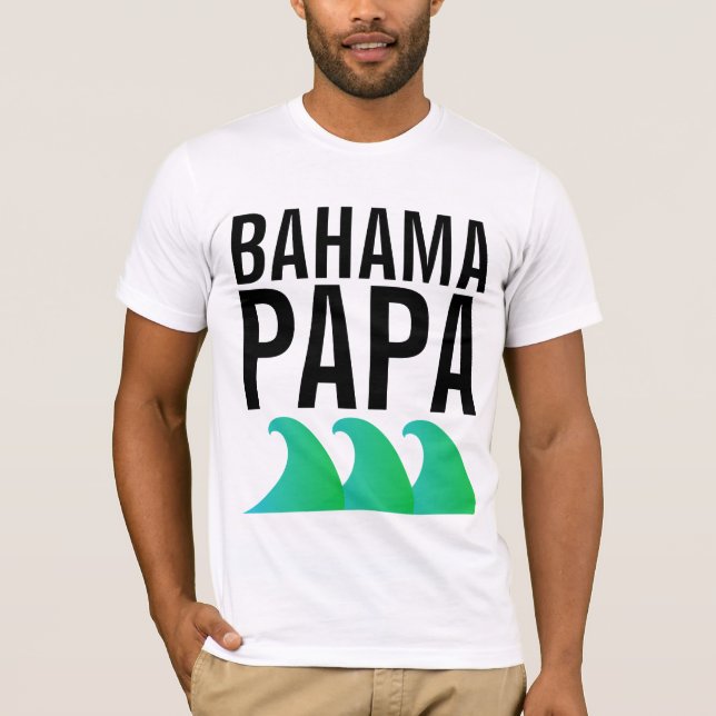 BAHAMA PAPPA T-Shirts (Framsida)