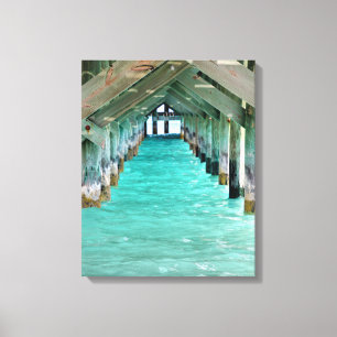 Bahama Pier Canvastryck