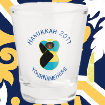 Bahaman flagg Mörk ängel Hanukkah Personlig 