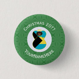 Bahaman Flagga Black Angel-Personligen Jul Knapp