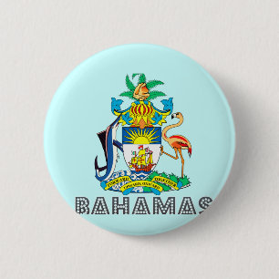 Bahamansk Emblem Knapp