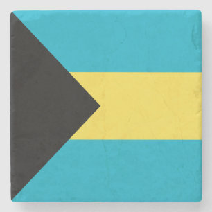 Bahamansk flagga stenunderlägg