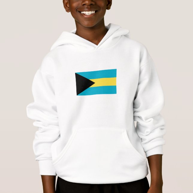 Bahamansk flagga t shirt (Framsida)