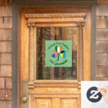 Bahamansk Irländsk Amerikansk Flagga Shamrock Pers