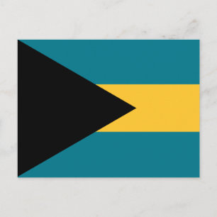 Bahamanska Flagga, Flagga Bahamas Vykort