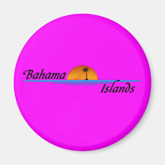 Bahamaöarna Magnet (Framsidan)