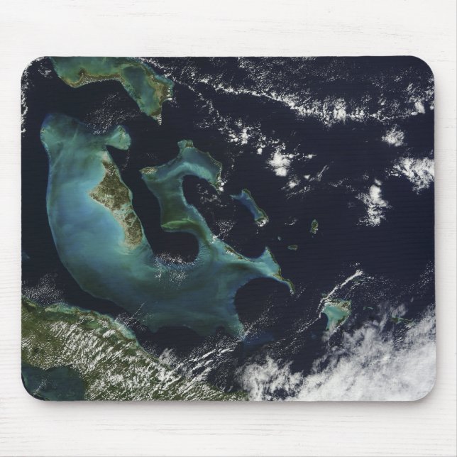 Bahamaöarnas satellitvy musmatta (Framsidan)