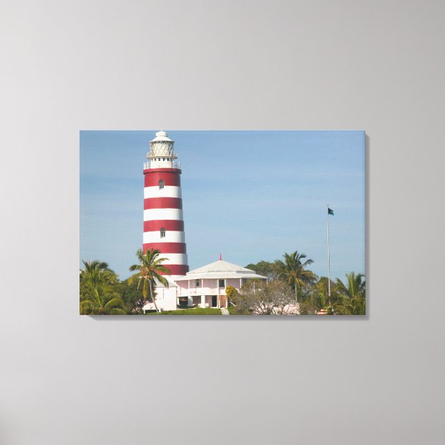 BAHAMAS, Abacos, Loyalist Cays, Elbow Cay, Hope Canvastryck (Framsida)