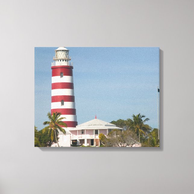 BAHAMAS, Abacos, Loyalist Cays, Elbow Cay, Hope Canvastryck (Framsida)