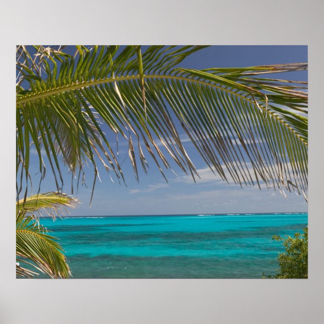 BAHAMAS, Abacos, Loyalist Cays, Man O'Krig Cay: Poster (Framsidan)
