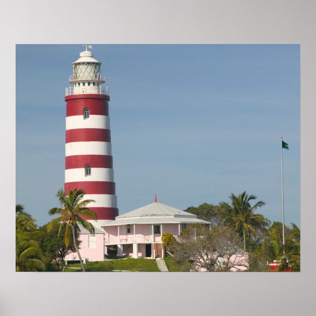 BAHAMAS, Abacos, Loyalistiska Cays, Elbow Cay, Hop Poster (Framsidan)