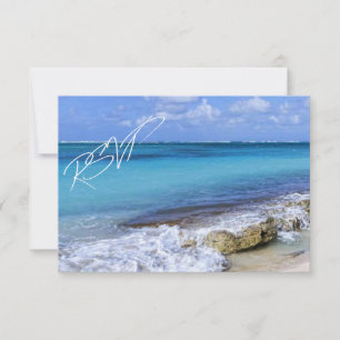 BAHAMAS BEACH SHORE Bröllop OSA Kort