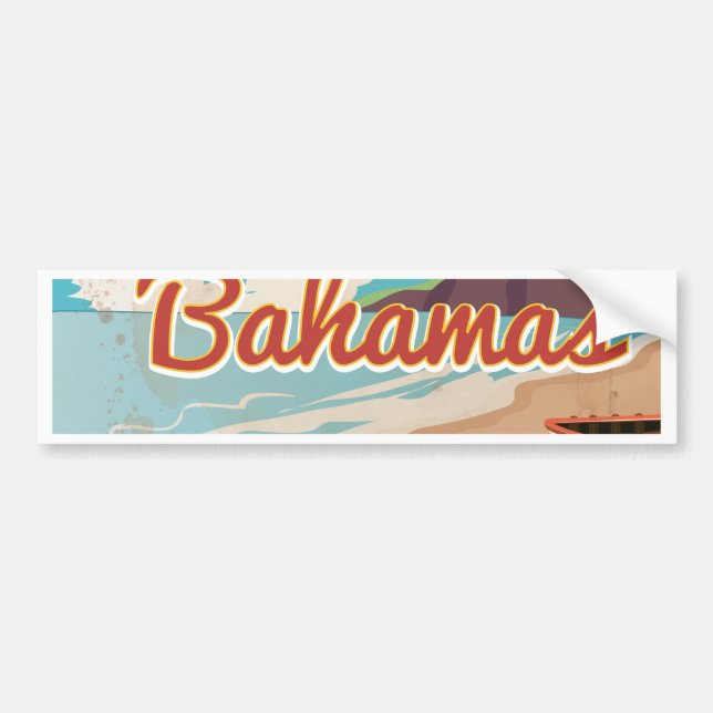 Bahamas Bildekal (Framsidan)