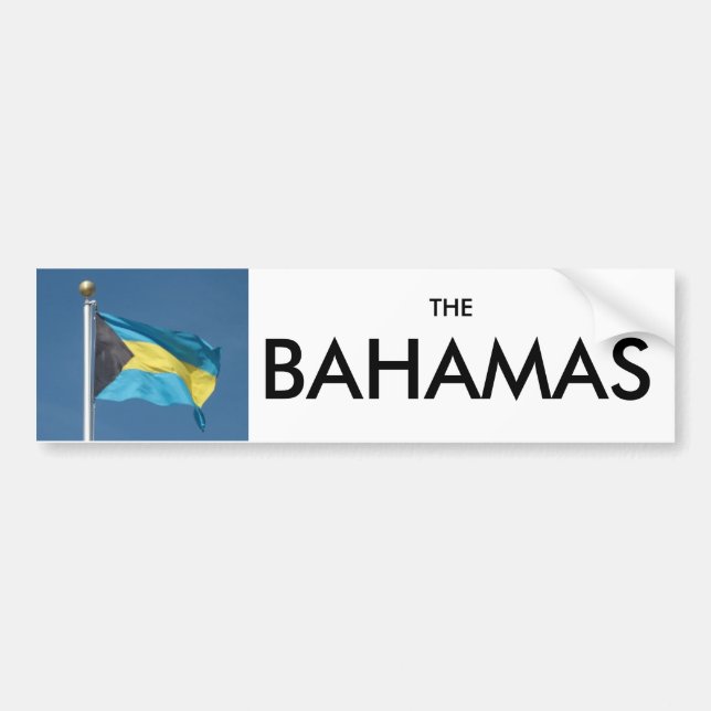 Bahamas bildekal (Framsidan)