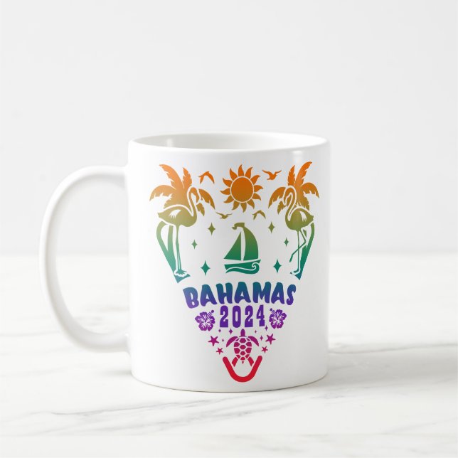 Bahamas Bliss: En tropisk flykt till öparadis Kaffemugg (Vänster)