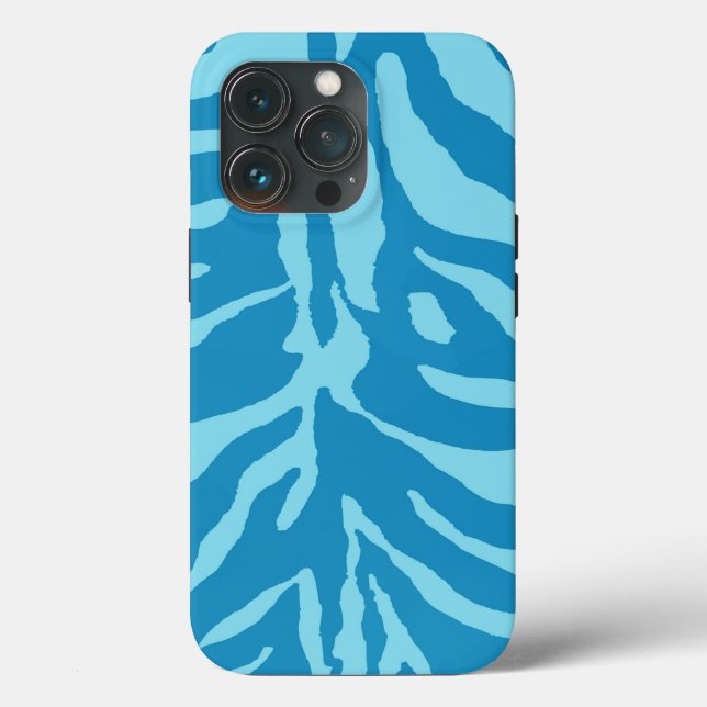 Bahamas Blue Minimalist Tuff Fodral iPhone (Baksida )