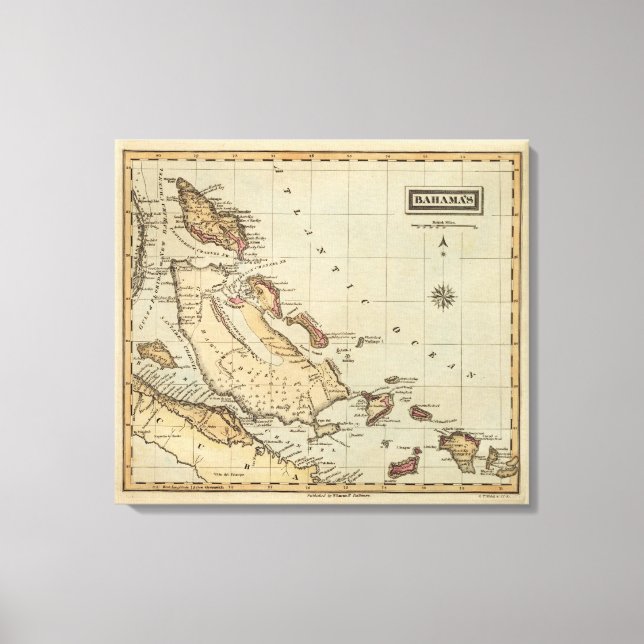 Bahamas Canvastryck (Framsida)