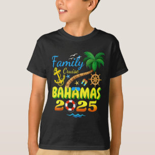 Bahamas Cruise 2025 Family Friends Group Vacation T Shirt