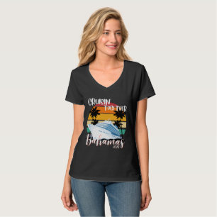 Bahamas Cruise sea 2023 Family Friend Group Travel T Shirt