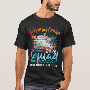 Bahamas Cruise Squad 2026 Familjegrupp Matchande V T Shirt