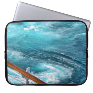 Bahamas Cruise - Turcos Wake Laptop Sleeve