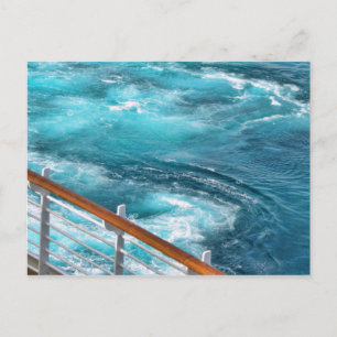 Bahamas Cruise - Turquise Wake Vykort
