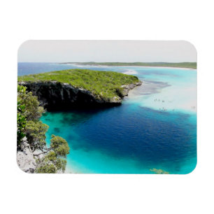 Bahamas Dean's Blue Hål Magnet