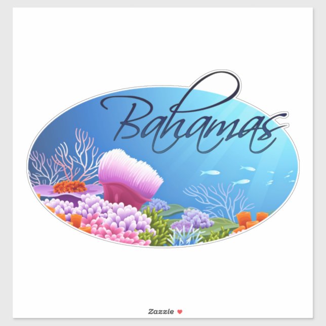 Bahamas decal klistermärken (Ark)