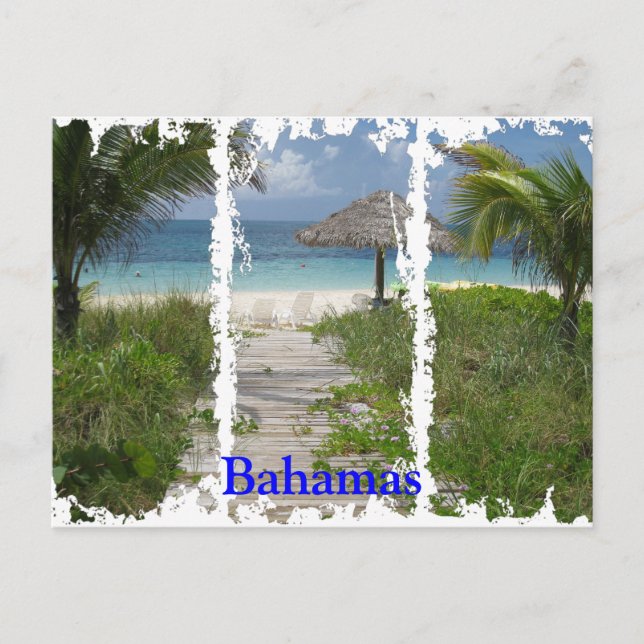 Bahamas Distress 3 vykort (Framsida)