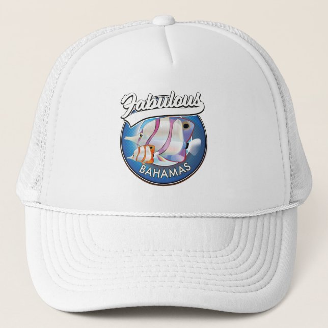Bahamas fantastiska logotyp keps (Framsida)