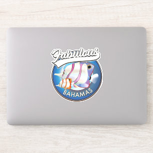 Bahamas fantastiska logotyp  klistermärken