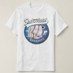 Bahamas fantastiska logotyp t shirt
