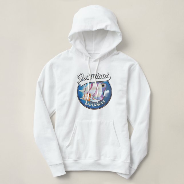 Bahamas fantastiska logotyp  t shirt (Design framsida)