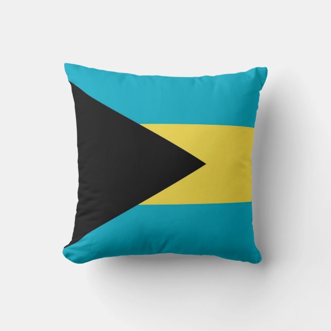 Bahamas Flagga American MoJo Pillow Kudde (Framsida)