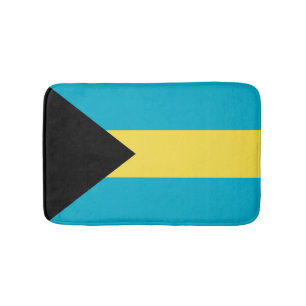 Bahamas flagga badrumsmatta