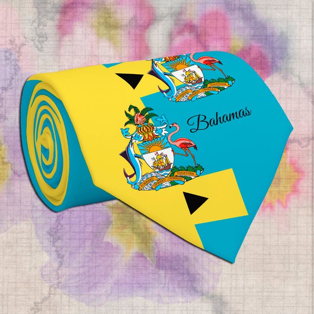 Bahamas Flagga & Bahamas business, trip/sport Slips (Skapare uppladdad)