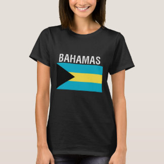 Bahamas,flagga Bahamas T Shirt
