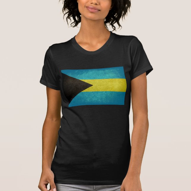 Bahamas-Flagga; Bahamian Tee Shirt (Framsida)