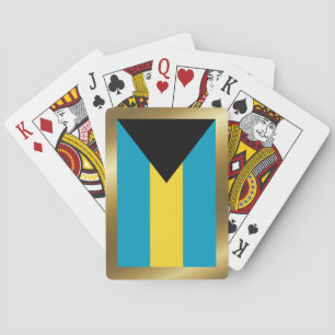 Bahamas-Flagga betalkort Spel Kort