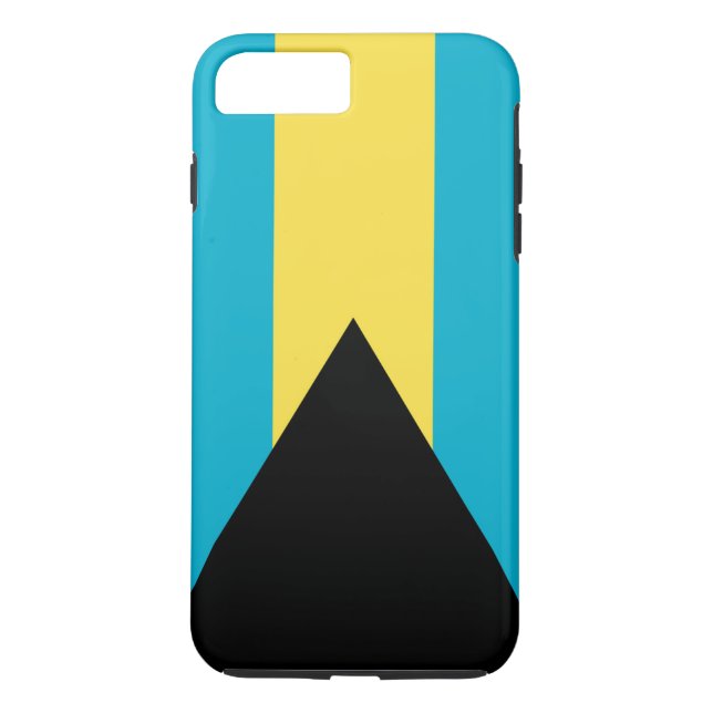 Bahamas-flagga Case-Mate iPhone Skal (Baksida)