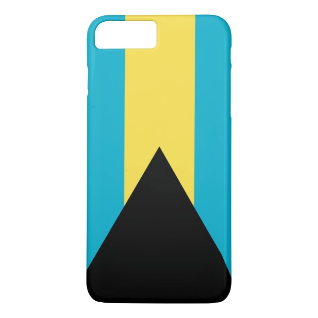 Bahamas-flagga Case-Mate iPhone Skal (Baksida)
