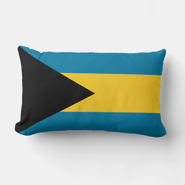 Bahamas Flagga Dekorativ kudde (Framsida)
