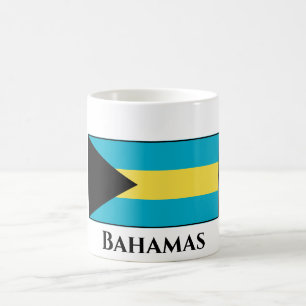 Bahamas-Flagga Kaffemugg